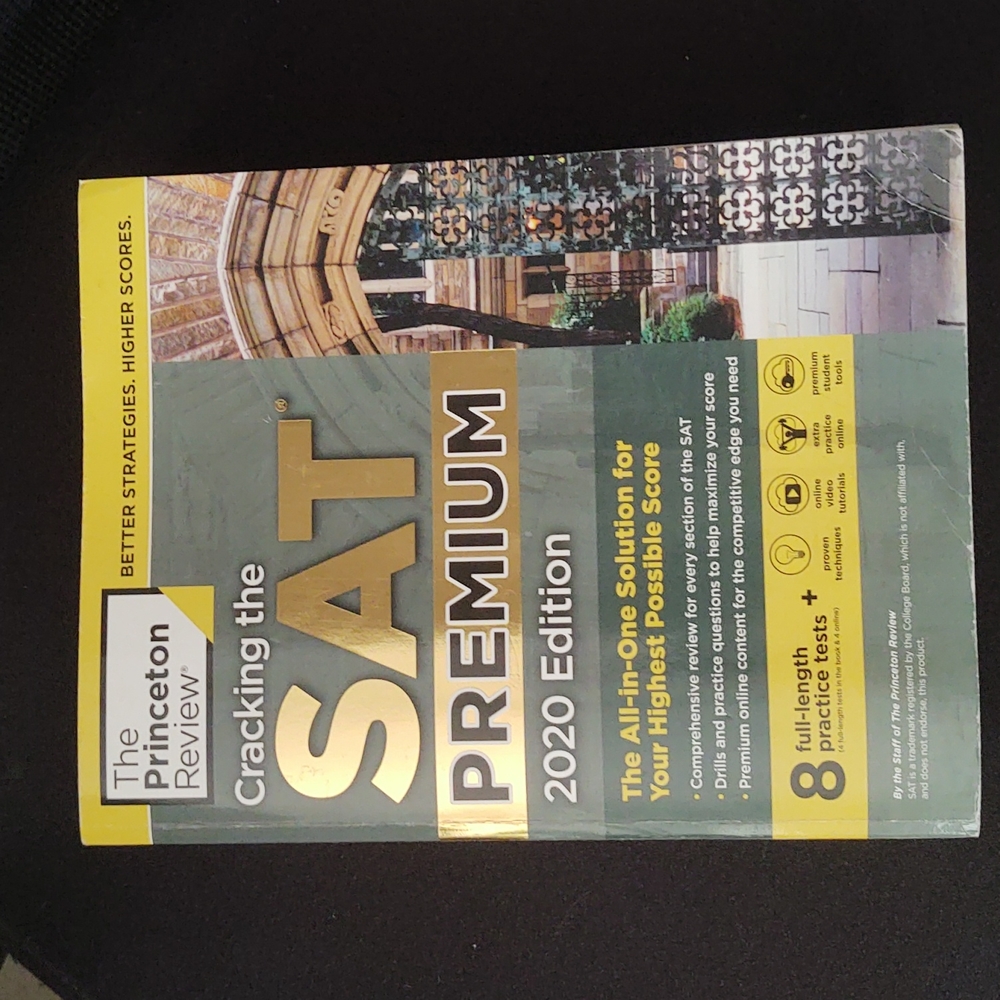 Cracking the SAT premium 2020 edition